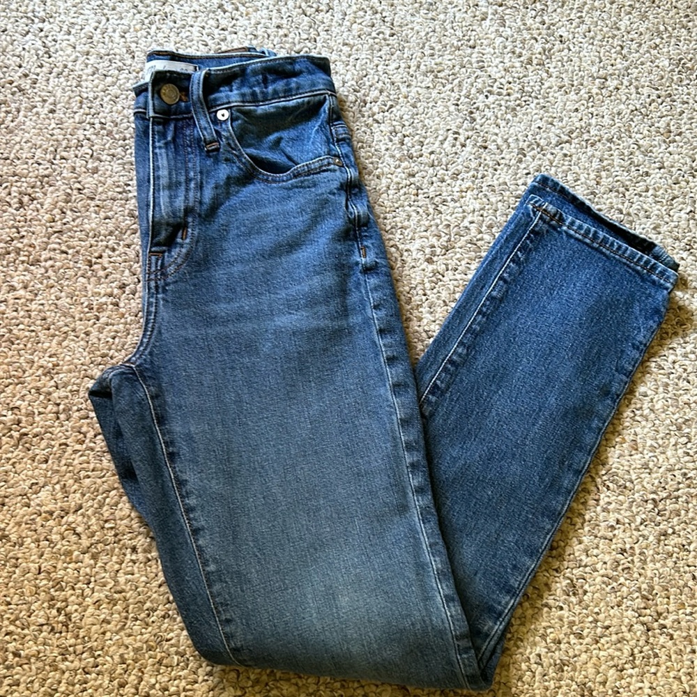 Madewell High Rise Slim Jeans
